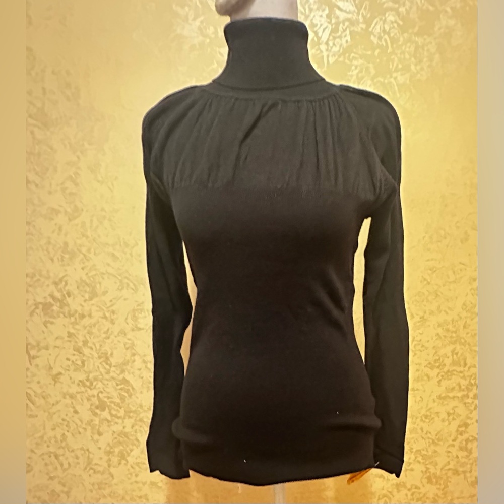 Black Turtleneck Sweater